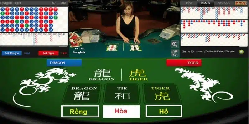 Game Rồng Hổ tại casino uy tín được nhiều người yêu thích